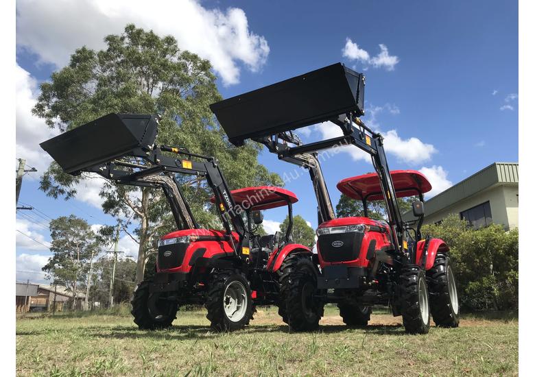caption WHM 584/JI Tractor with 4:1 Self Levelling Front End Loader