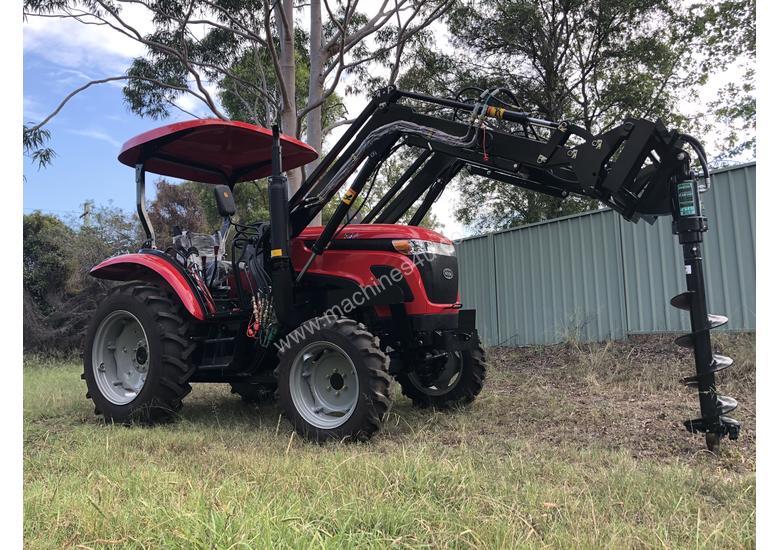 caption WHM 584/JI Tractor with 4:1 Self Levelling Front End Loader