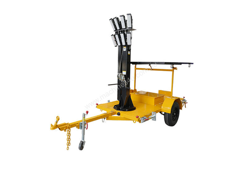 caption SOLAR LIGHTING TOWER