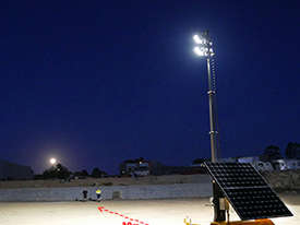 SOLAR LIGHTING TOWER - picture1' - Click to enlarge