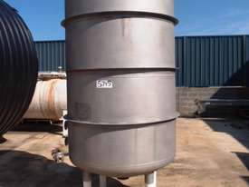 Stainless Steel Storage Tank (Vertical), Capacity: 2,500Lt - picture0' - Click to enlarge