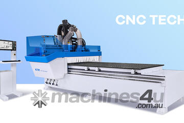 KDTExceptional performance and value. 3700 x 1830mm Flat Bed CNC 12 rotary toolchange