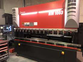 Amada HM1003 Press Brake - Offers performance and reliability with offline programming capability. - picture0' - Click to enlarge