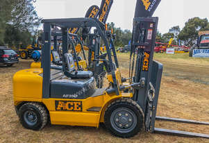 NEW 2025 ACE AF35D 57HP DIESEL- 4.5m CONTAINER MAST, SIDE-SHIFT