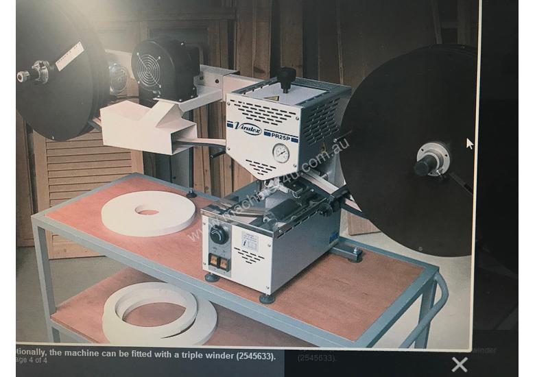 caption PRE-GLUER FOR EDGING TAPE