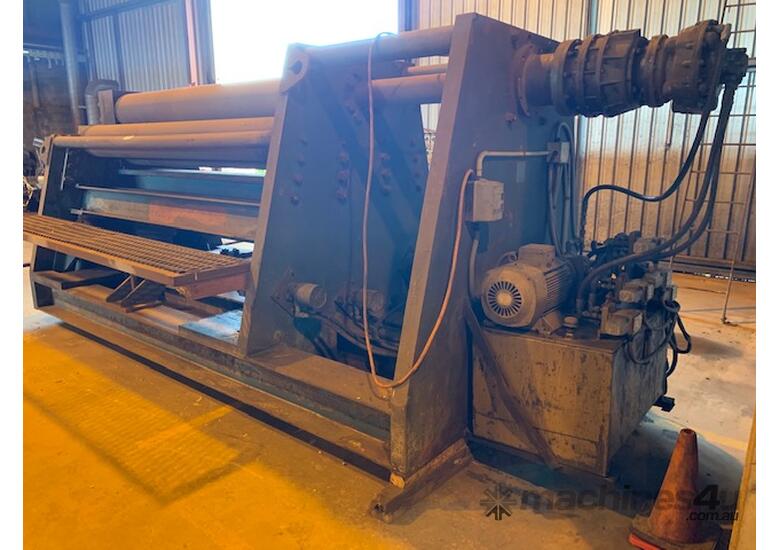 Used Plate Roller Plate Roller Fully Hydraulic Plate Rolls in ...