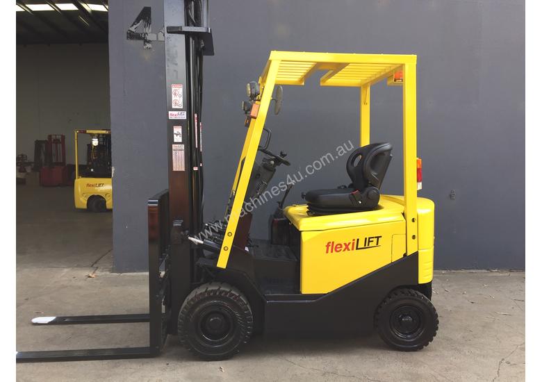 caption Hyster J1.75 DX 1.75 Ton Electric Counterbalance Forklift - Fully Refurbished