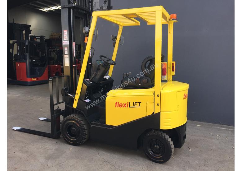 caption Hyster J1.75 DX 1.75 Ton Electric Counterbalance Forklift - Fully Refurbished