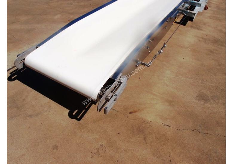 Used Trough Belt Conveyor 8200mm L x 630mm W Belt Conveyor in ...