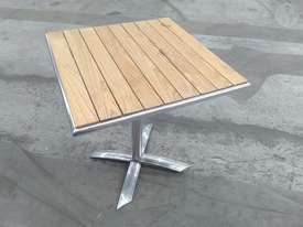 Bolero 8 X Timber Top Tables - picture0' - Click to enlarge