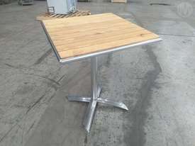 Bolero 8 X Timber Top Tables - picture1' - Click to enlarge