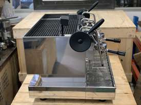 STEAMHAMMER XLVI 2 GROUP STAINLESS STEEL ESPRESSO COFFEE MACHINE - picture1' - Click to enlarge
