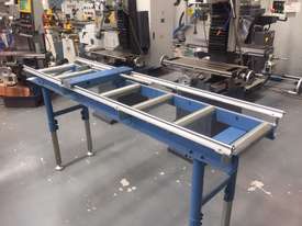 Calibrated Deluxe Length Stop Roller Conveyor Kit, 360mm x 2000mm Linear Measuring System  - picture0' - Click to enlarge