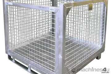 Goods Cage DHE-CGC1 Durable Crane or Forklift-Compatible Cage!