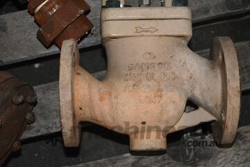 SAMSON 3241 Class 300 1 inch Control valve & Pneumatic Actuator 3277 & positioner 3730 SAMSON 3241 Class 300 1 inch Control valve & Pneumatic Actuator 3277 & positioner 3730