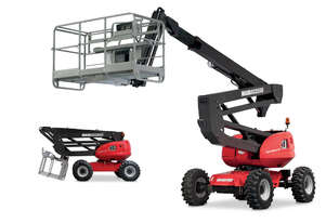 Unbeatable Manitou 16m - 400kg & 3 pax in the basket - 160ATJ+ rough terrain platform