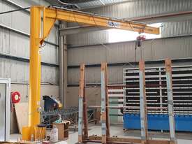 Modular Cranes 500kg Jib Crane w/ Elephant FB-3 Electric Chain Hoist 1 of 2 - picture0' - Click to enlarge