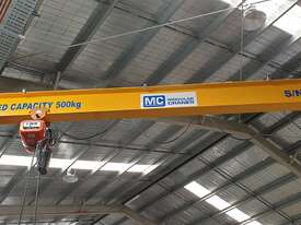 Modular Cranes 500kg Jib Crane w/ Elephant FB-3 Electric Chain Hoist 1 of 2 - picture0' - Click to enlarge