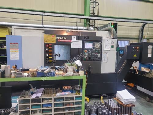 2013 Doosan Puma-2600Y Turn Mill CNC Lathe