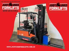 TOYOTA 7FBE18 67373 1.8 TON 1800 KG CAPACITY ELECTRIC FORKLIFT 5500 MM 3 STAGE MAST - picture1' - Click to enlarge
