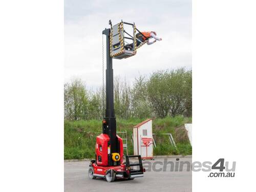 caption Manitou 90 V'Air Mobile Elevating Work Platform - 9m Lifting Height