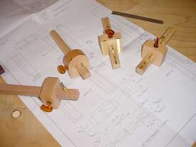 Square Beech Marking Gauge 1A by Joseph Marples - picture0' - Click to enlarge