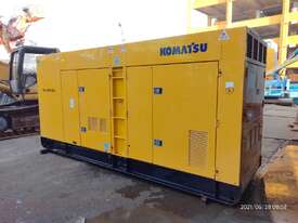 500/550 KVA Komatsu Silenced Industrial Diesel Generator Set 