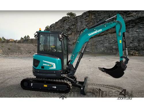 LYNFIELD MINI X - Sunward SWE35UF 3.8T Zero swing Canopy mini excavator 