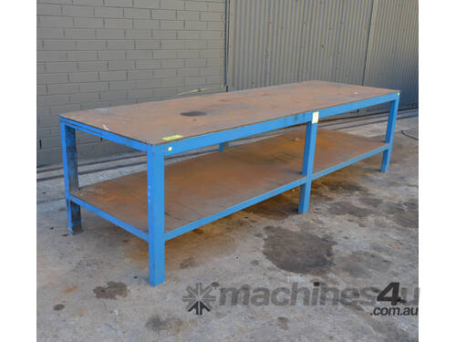 Heavy Duty Steel 6mm thick plate table bench frame jig weld welding fabrication workshop