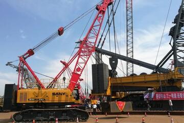 SANY SCC600A-5 Lattice Crawler Cranes