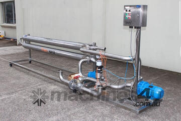 Tube Heat Exchanger with Circulation Pumps