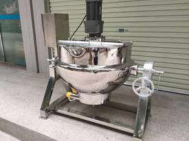 Stainless Steel Tilting Electric Jacketed Cooker Kettle Pot Mixer - 300L - picture0' - Click to enlarge