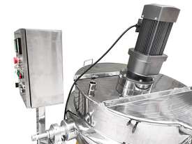 Stainless Steel Tilting Electric Jacketed Cooker Kettle Pot Mixer - 300L - picture1' - Click to enlarge