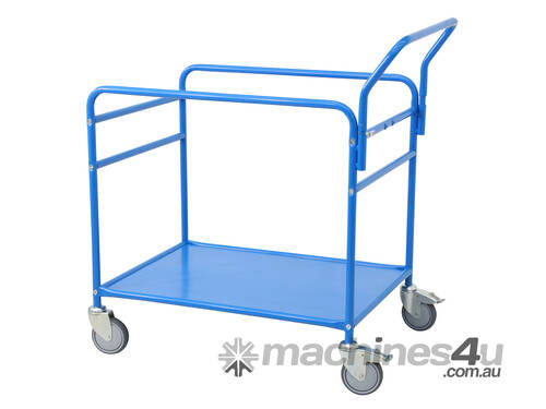 Double Tub Order Picking Trolley (plastic tubs sold separately)