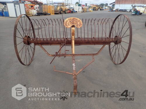 VINTAGE HORSE DRAWN HAY RAKE