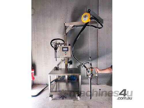 Mobile Chemical Bottle and Drum Filling Machine PVC 1L to 1000L (Food Grade Available!)