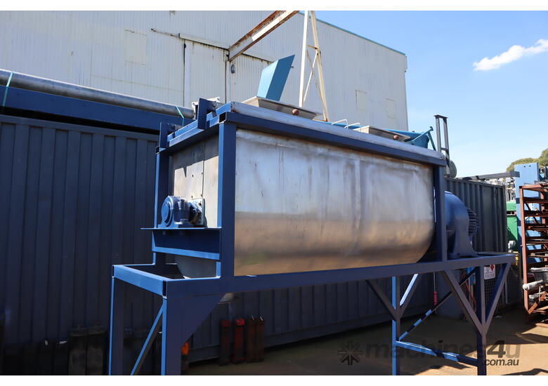 Used industrial ribbon mixer Stainless Steel Ribbon Mixer 1200L