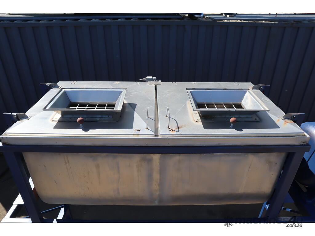 Used industrial ribbon mixer Stainless Steel Ribbon Mixer 1200L