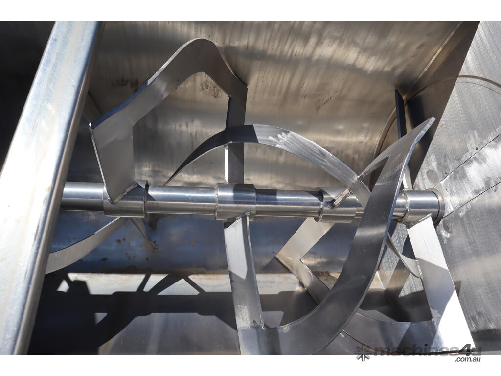 Used industrial ribbon mixer Stainless Steel Ribbon Mixer 1200L