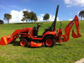 Kubota Bx25, F/E loader, Backhoe and 60inch deck - picture0' - Click to enlarge