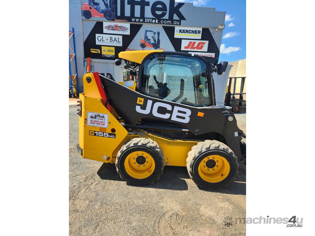 Used 2019 jcb SKID STEER JCB SSL 155 BOBCAT only 460 HOURS Wheeled