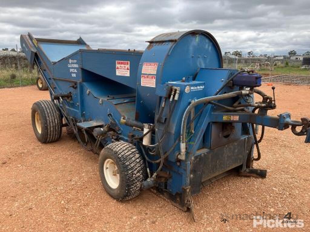 Used Weiss McNair 2015 Weiss McNair California Special 9800 Nut Harvesters in , Listed on