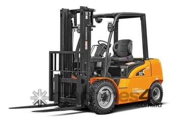 Hangcha 2-3.8T XH Series High Voltage 4 Wheel Electric Li-Ion Forklift