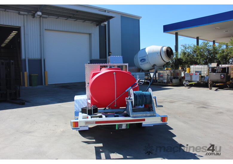 caption ThoroughClean Diesel Hot Water Pressure Washer Trailer - 1000L Capacity!