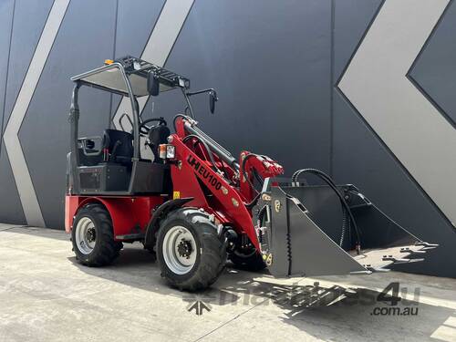 caption UHI EU100 Electric Loader with 1000kg Rated Load