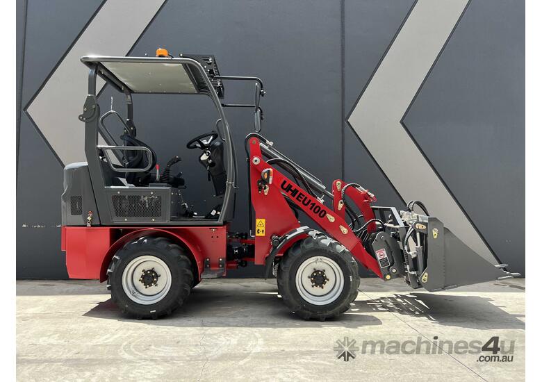 caption UHI EU100 Electric Loader with 1000kg Rated Load