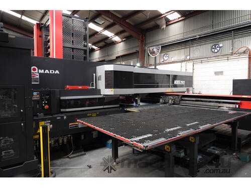 USED Amada Laser & Turret combination machine, Amada Press Brake with tool changer