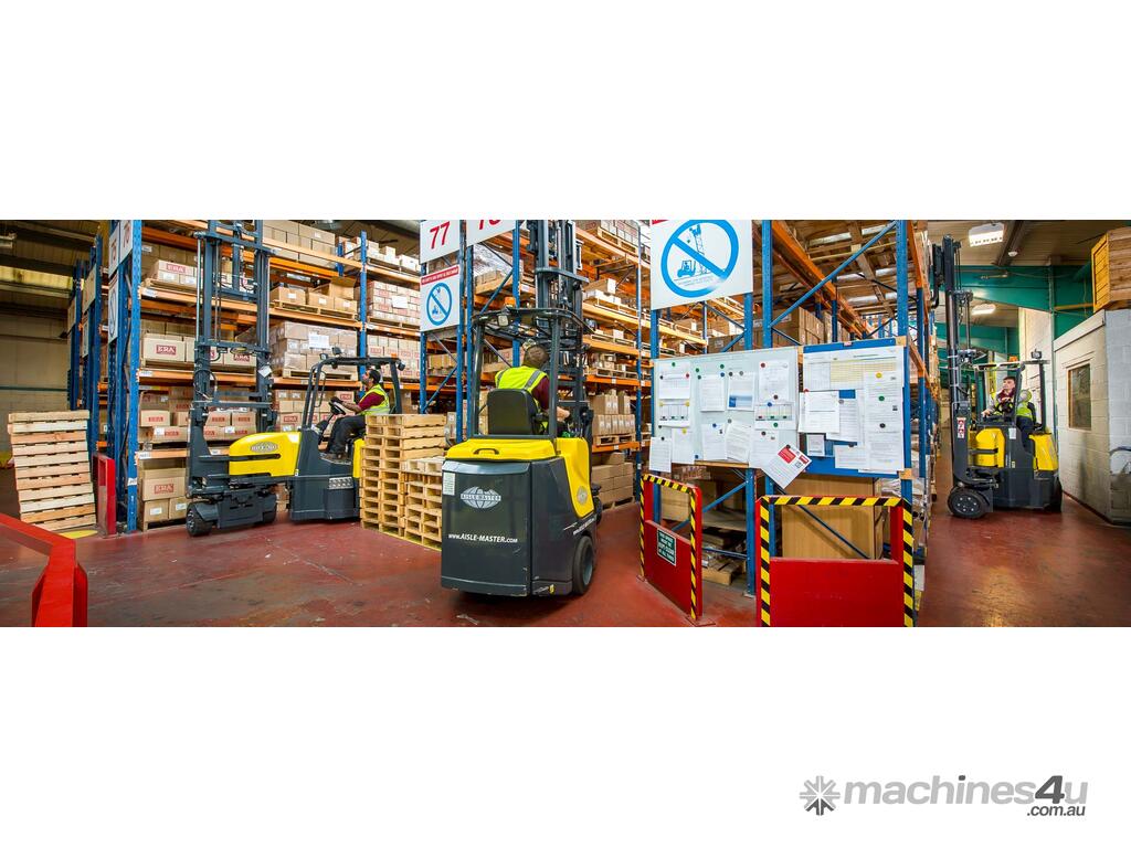 New aislemaster Narrow Aisle Articulated Forklift Reach Trucks in