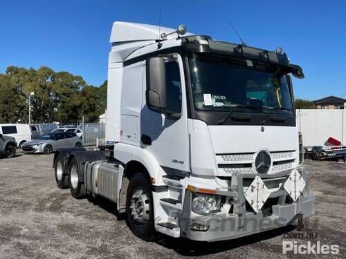 2017 Mercedes Benz Actros 2643 Prime Mover Sleeper Cab