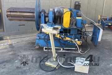 Press shop Large cantilever decoiler despooler hydraulic drive brake payoff